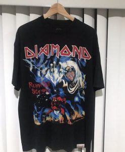 Diamond Supply Iron Maiden Tshirt EL31