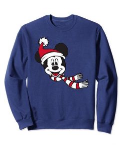 Disney Christmas Santa Hat Sweatshirt FD