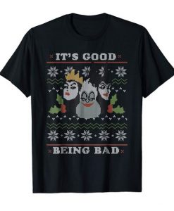 Disney Villains Christmas T-shirt FD