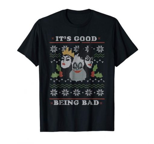 Disney Villains Christmas T-shirt FD