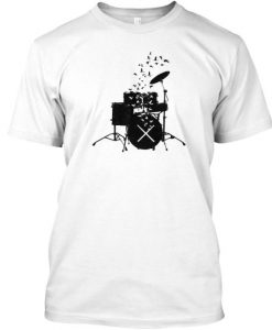 Drum Drummers music T-shirt FD01