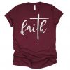 Faith with Cross T-Shirt FR29