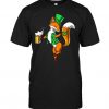 Fox Leprechaun Beer T Shirt SR01