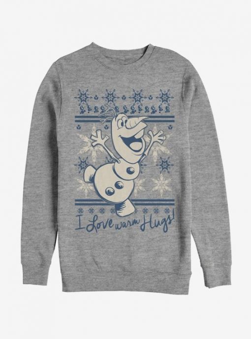 Frozen Christmas Warm Hugs Sweatshirt FD