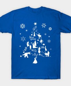 Frozen Xmas Tree T-Shirt FD