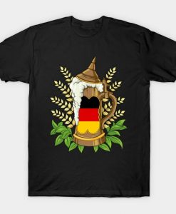 German Beer Stein T Shirt SR01