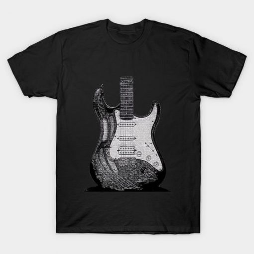 Guitar Music T-shirt FD01