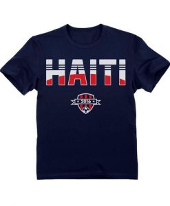 Haiti Soccer Team T-Shirt EL01