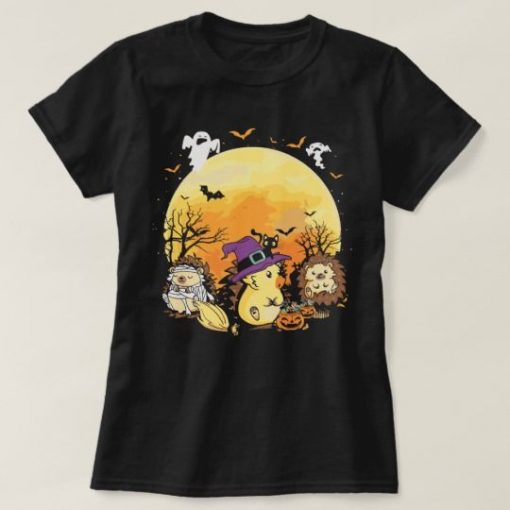 Halloween Hedgehog Zombie T-Shirt EL