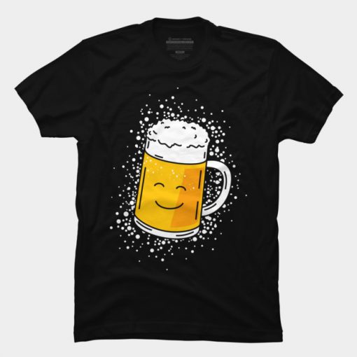 Happy Beer T Shirt SR01