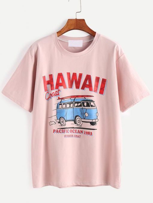 Hawaii Coast T-Shirt VL01