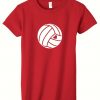 Heart Love Volleyball T-Shirt EM01