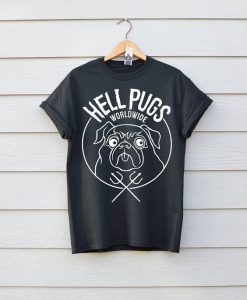 Hell Pugs Premium Pug Tee T shirt ER31