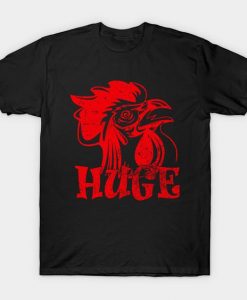 Huge Cock Distressed Tshirt EL31