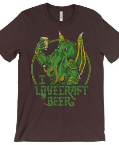 I Lovecraft Beer T-Shirt SR01