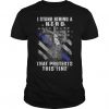 I stand Behind Line Design T-Shirt DV29