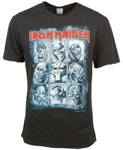 Iron Maiden 9 Eddies T Shirt EL31