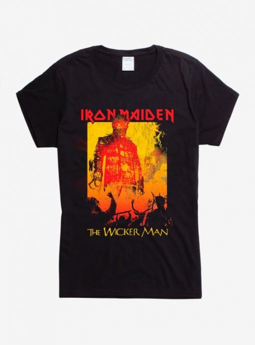 Iron Maiden The Wicker Man T-Shirt VL31