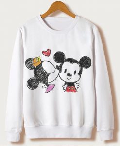 Kawaii With Mouse Sweatshirt FD