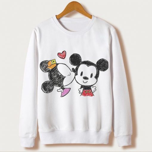 Kawaii With Mouse Sweatshirt FD