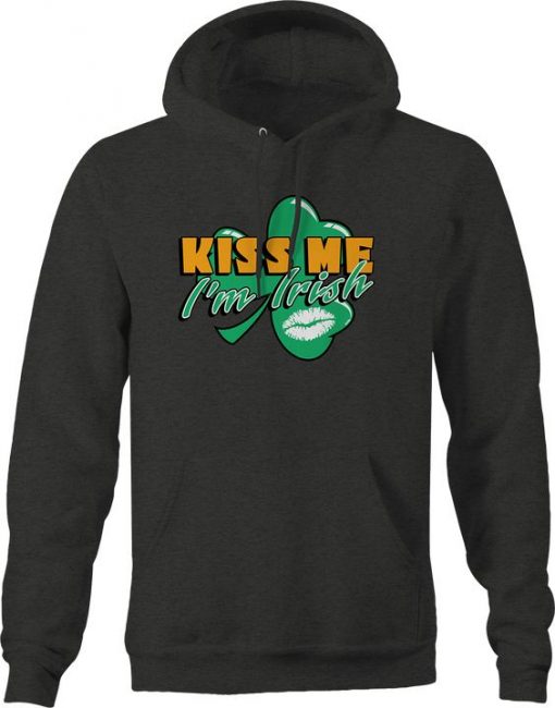 Kiss Me I'm Irish Lucky Guy Girl Lips ER01