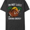 Lion King Lazy Pumbaa T-Shirt EL01