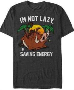 Lion King Lazy Pumbaa T-Shirt EL01