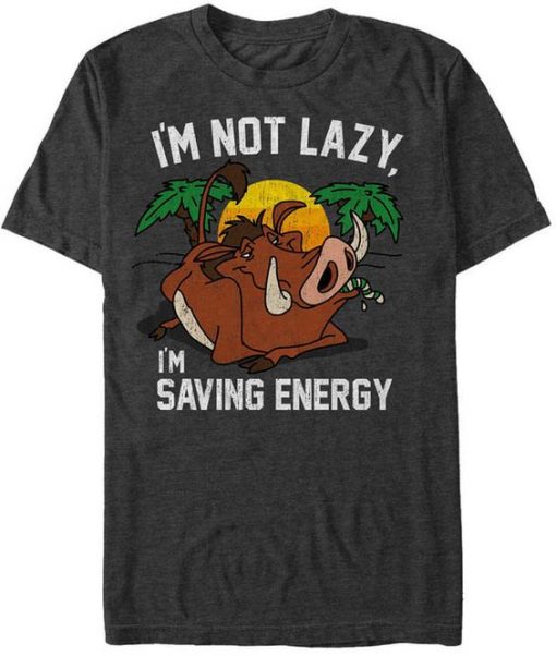 Lion King Lazy Pumbaa T-Shirt EL01