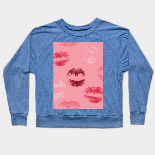 Lip Print Kisses SWEATSHIRT ER01