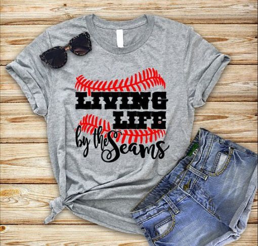 Living Life Baseball T Shirt SR01