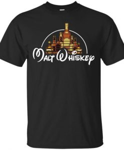 Malt Whiskey Disney T Shirt SR