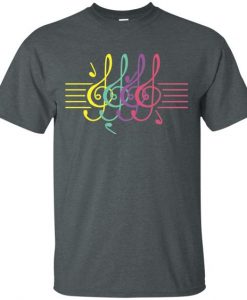 Music Rainbow T-shirt FD01