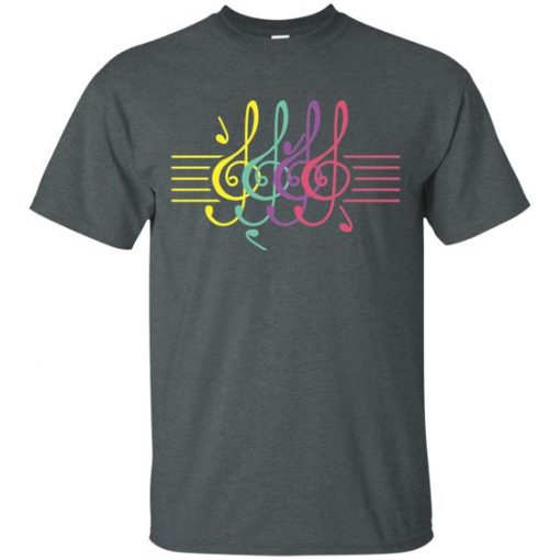 Music Rainbow T-shirt FD01