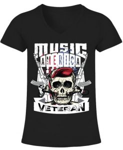 Music america veteran T-shirt FD01