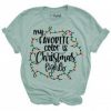 My Favorite Color is Christmas Lights T-Shirt FD