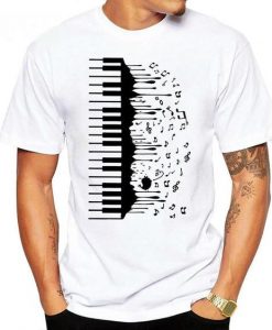 Piano Key Music T-Shirt FD01