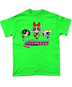 Powerpuff Girl Network 90s 00s Kawaii Neon Vegan T Shirt ER