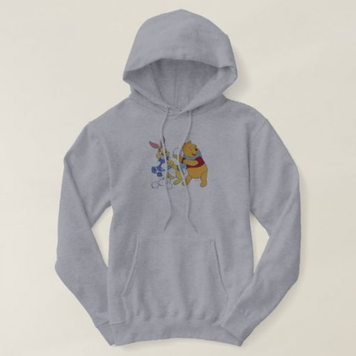 Rabbit and Pooh Hoodie AZ01