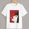 Red Figure Print Tee T-Shirt VL01