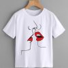 SheIn offers Kiss Lip T-SHIRT ER01