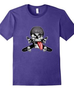 Skater Skull Skateboards T-shirt FD01