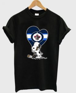 Snoopy Hockey Sport T-Shirt EL01