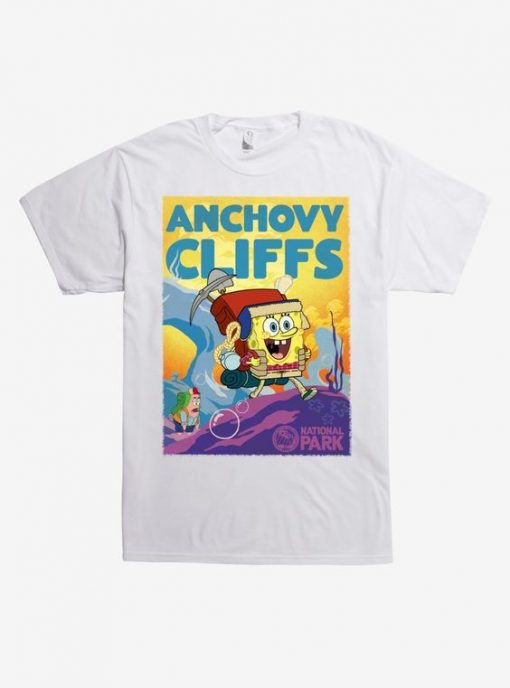 SpongeBob Anchovy Cliffs T-Shirt ER01