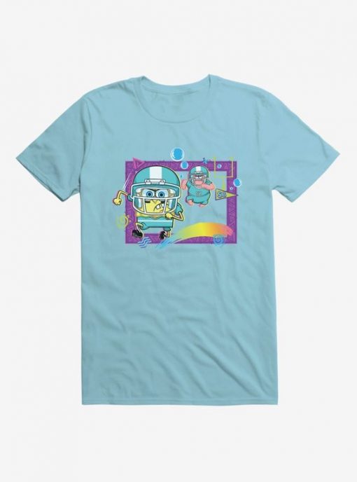 SpongeBob Football Team Charge T-Shirt DV01