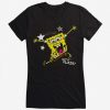 SpongeBob With Flair Girls T-Shirt DV01