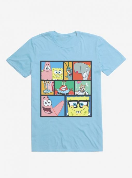 Spongebob Squarepants Collage T-Shirt DV01