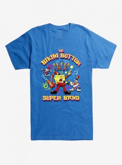 Spongebob Squarepants The Bikini Bottom T-Shirt ER01