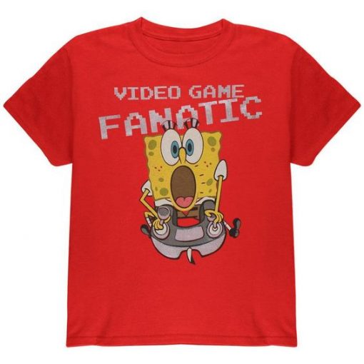 Spongebob Video Game Fanatic T-Shirt DV01