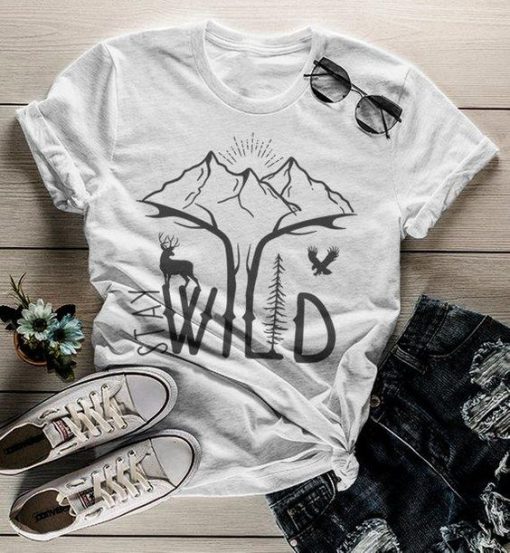 Stay Wild Mountains T-Shirt EM