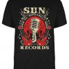 Sun Records Electric Mic Music T-Shirt FD01